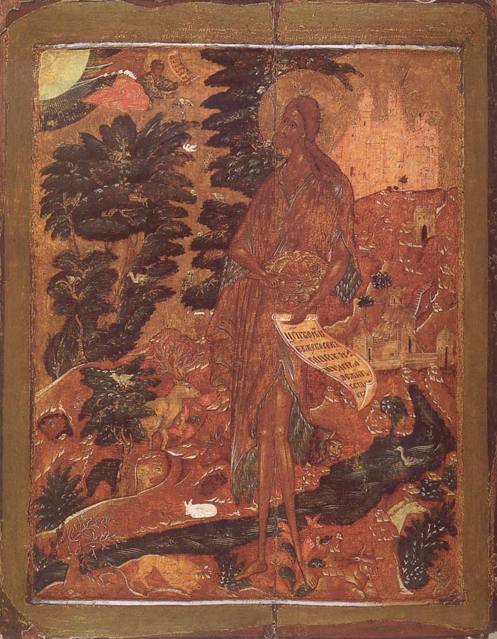 Saint John the Precursor in the Desert